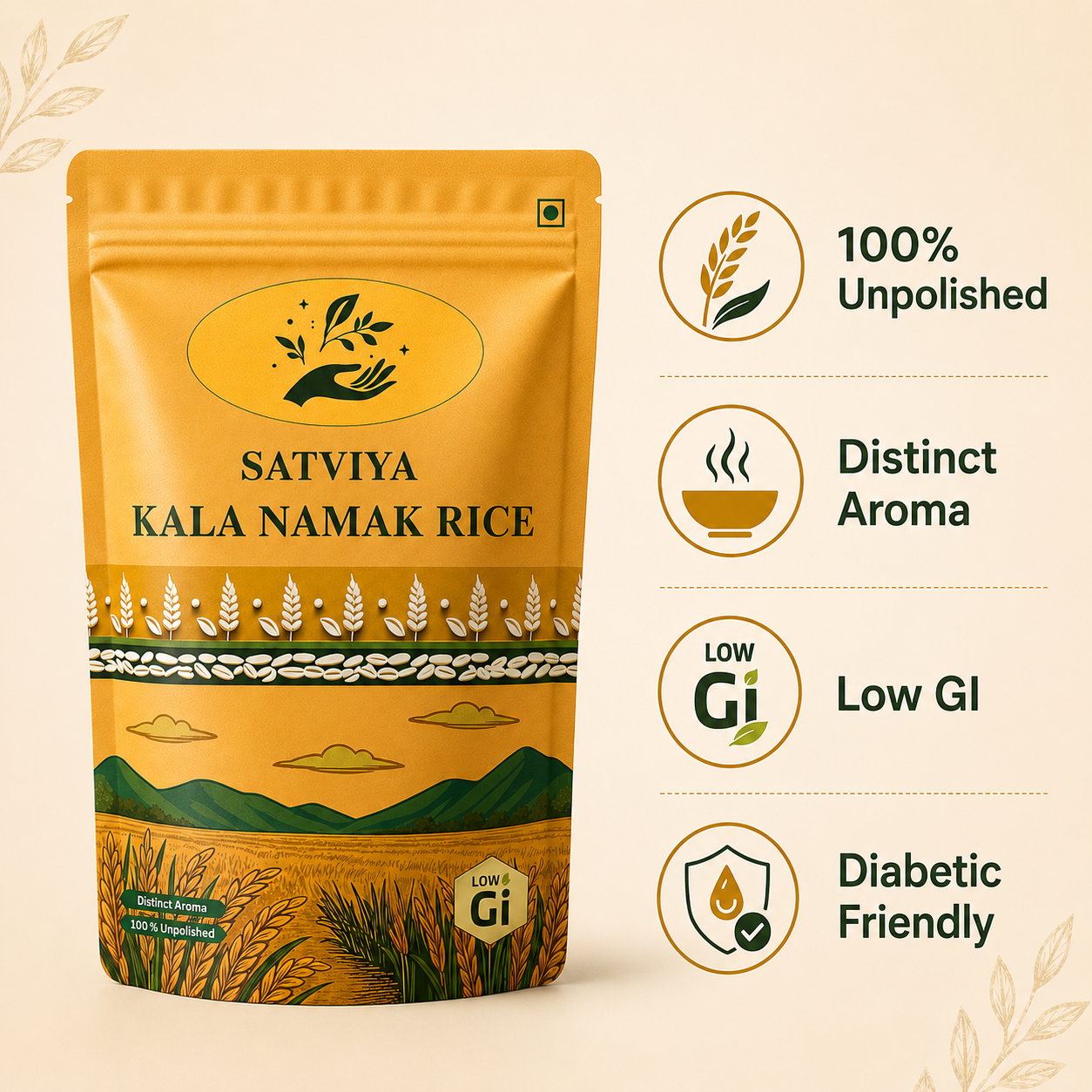 Satviya Kalanamak Low-GI Rice