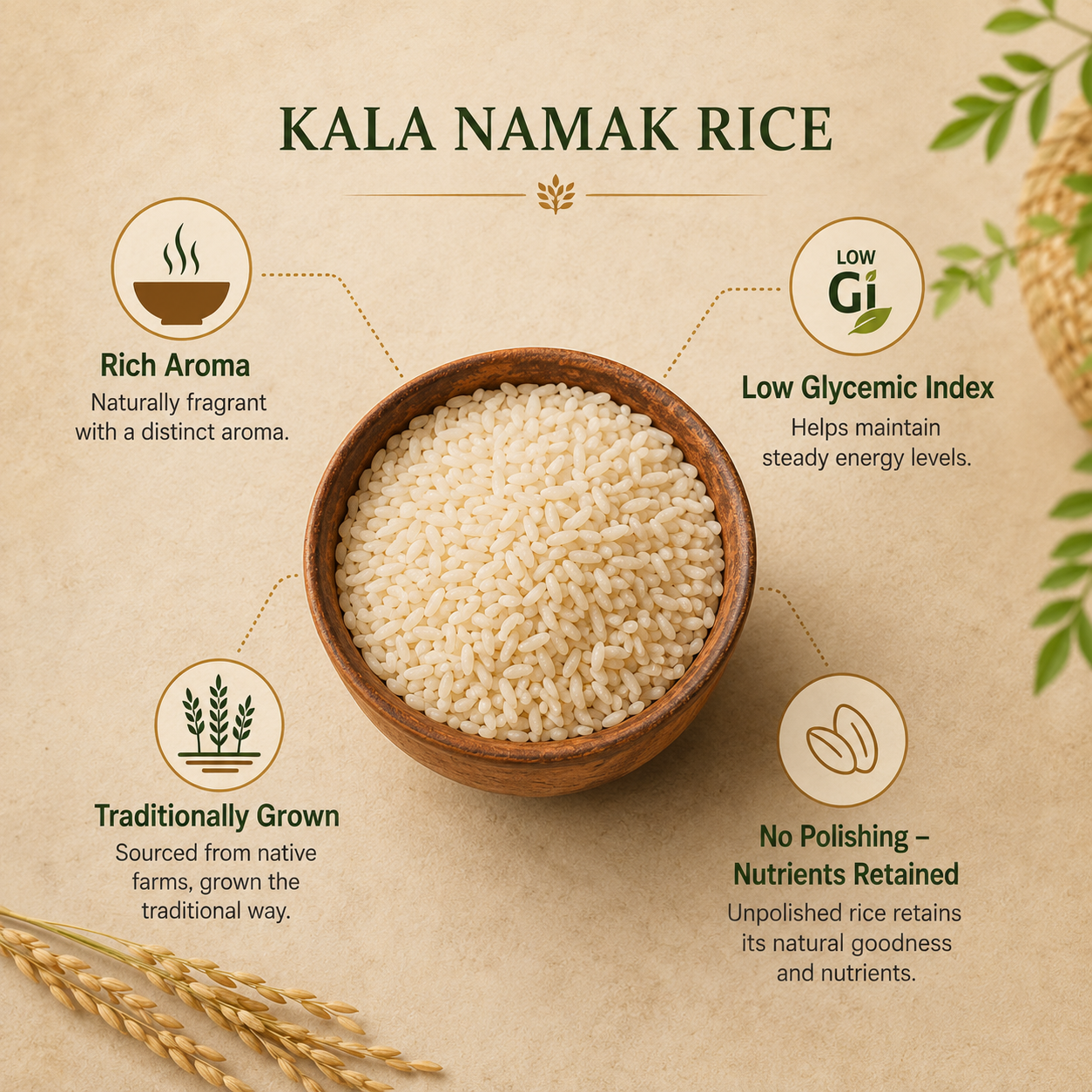Satviya Kalanamak Low-GI Rice