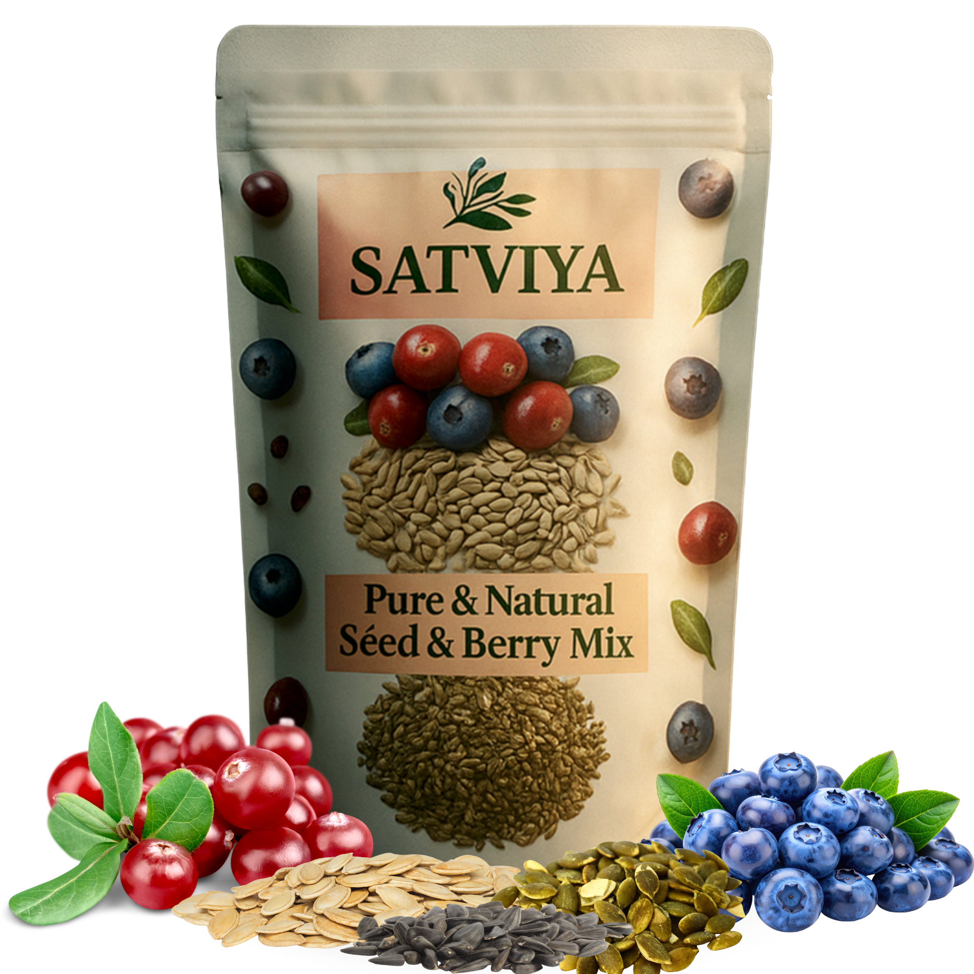Satviya 7-in-1 Super Seed & Barries Mix, 100g