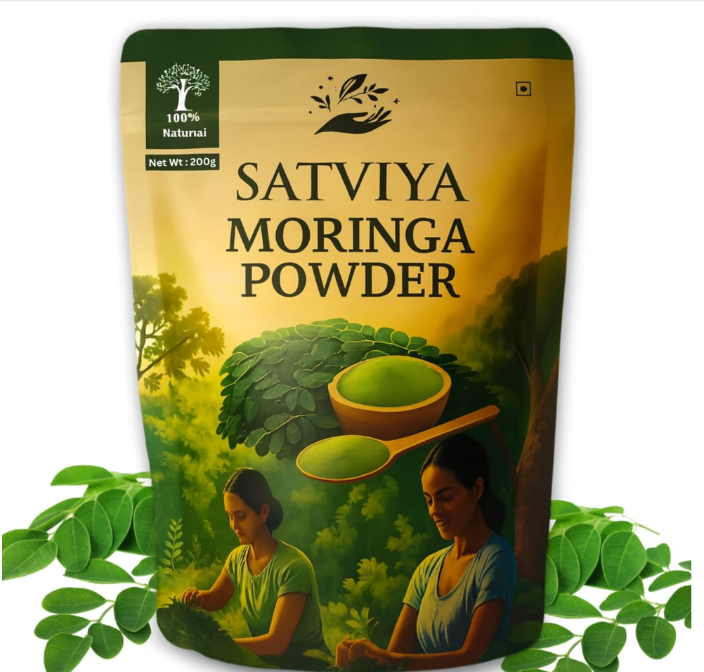 Satviya Organic Moringa Powder 200g