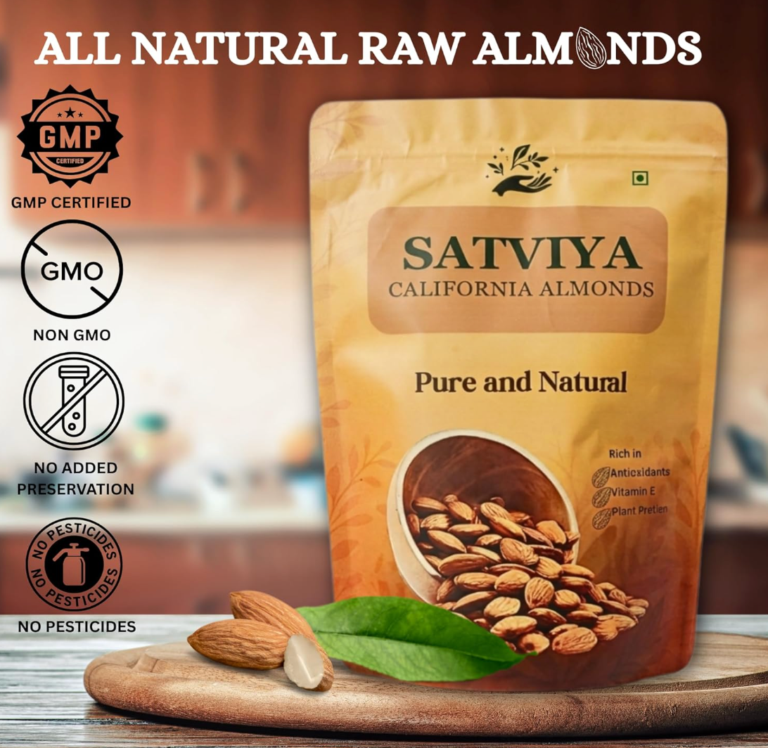 Satviya - Organic & Pure California Almonds