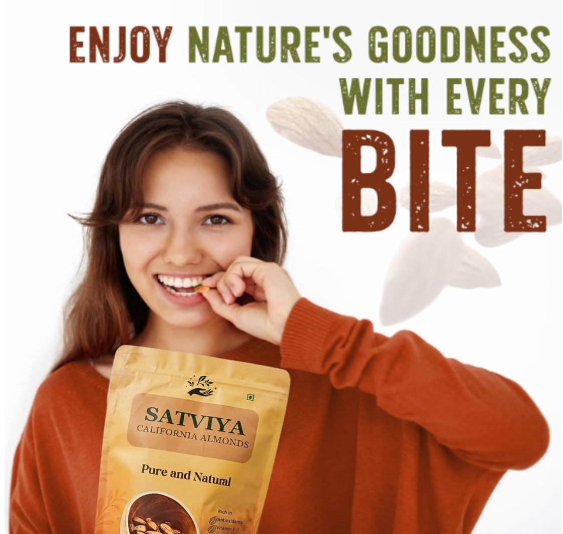 Satviya - Organic & Pure California Almonds