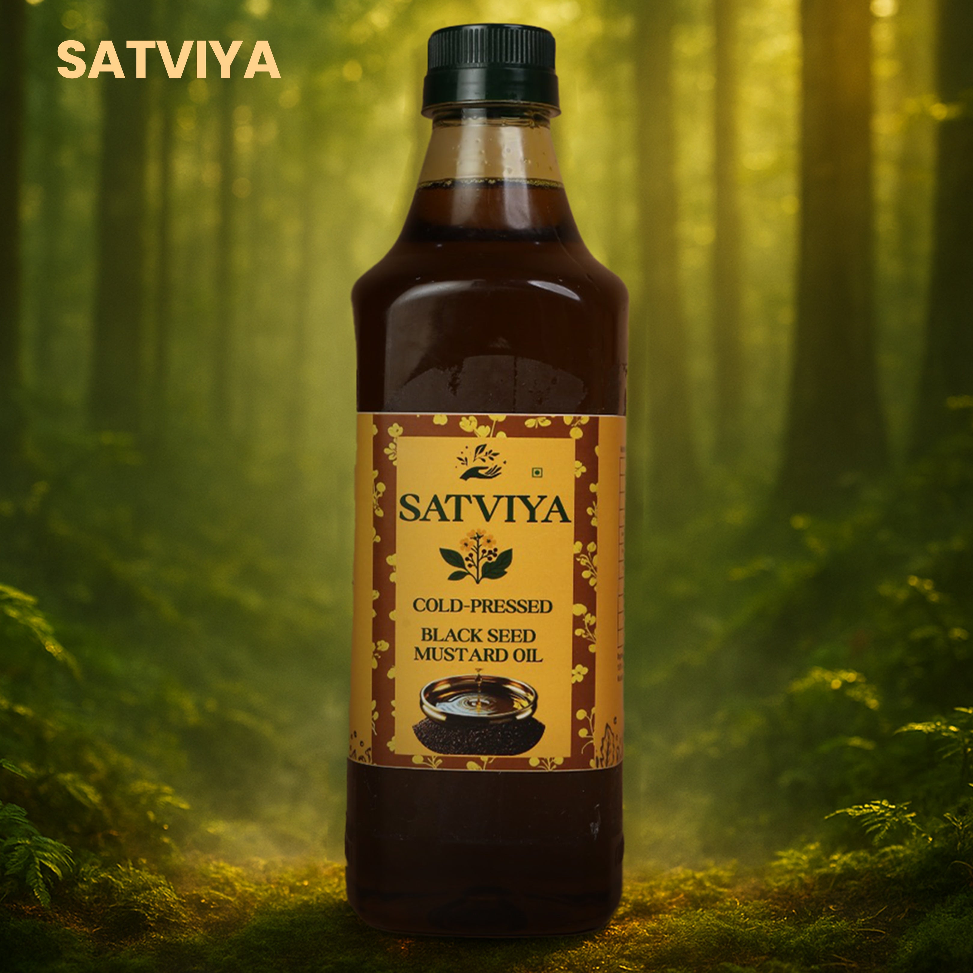 Satviya – Cold Pressed Black Seed Mustard Oil