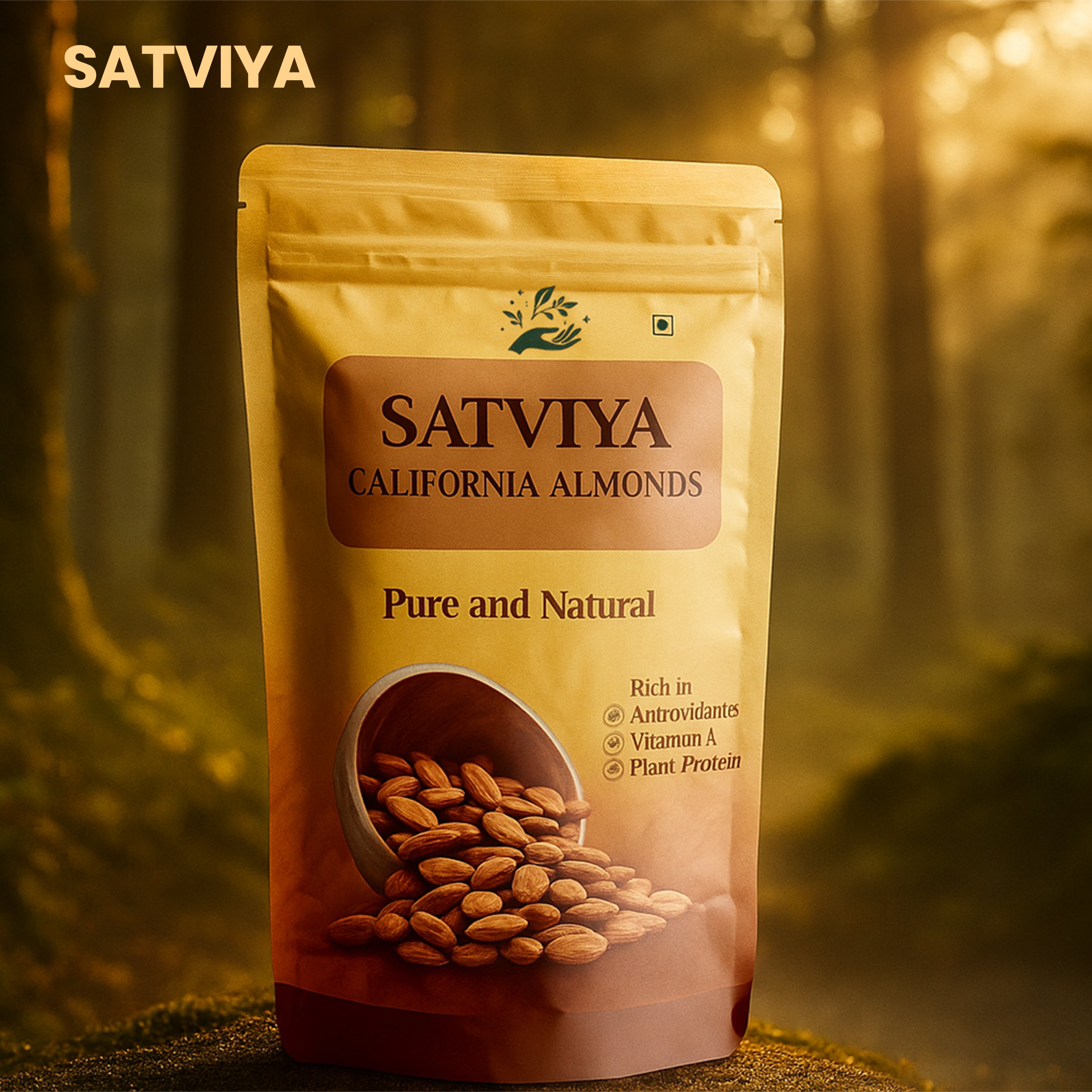 Satviya - Organic & Pure California Almonds