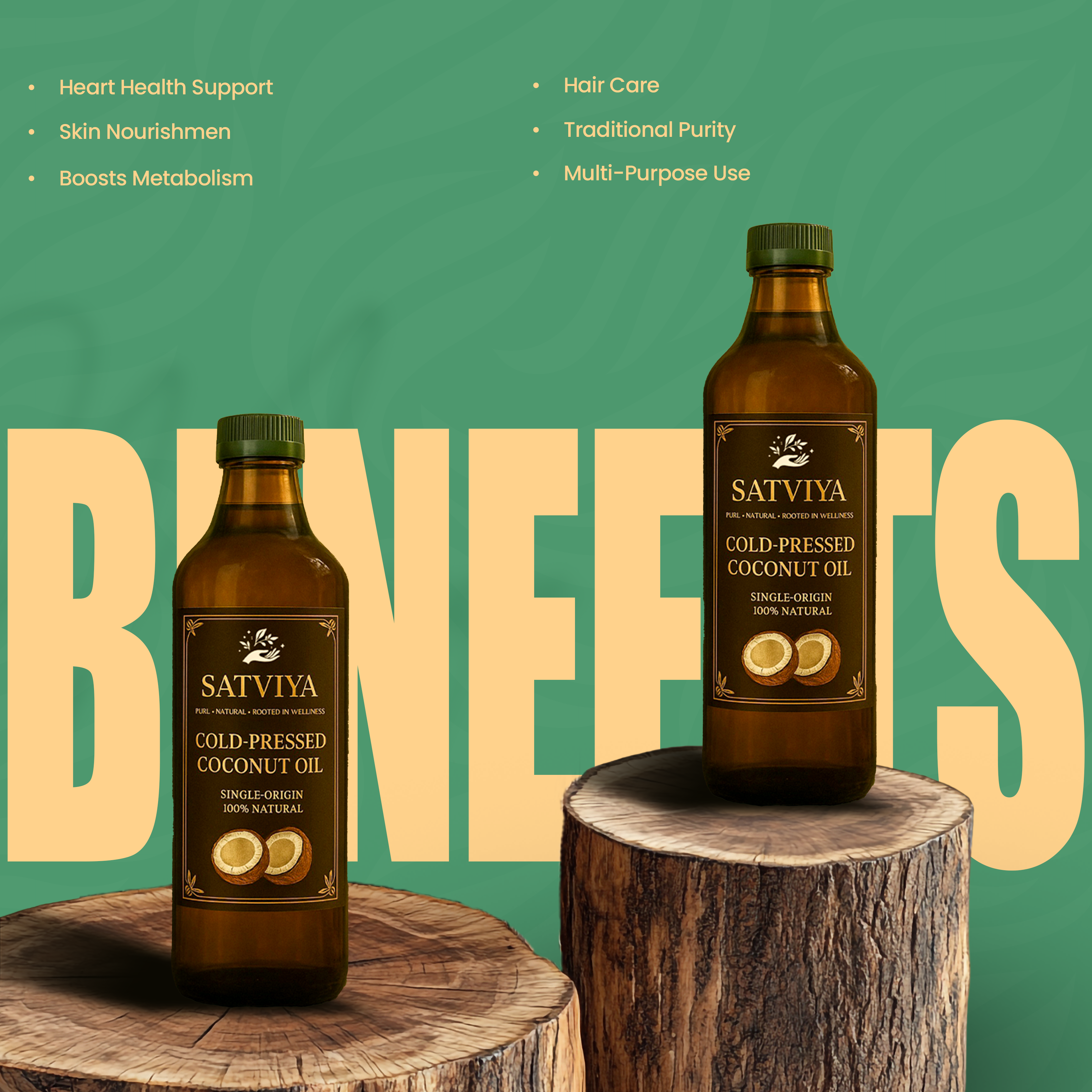 Satviya - Cold Pressed Coconut Oil