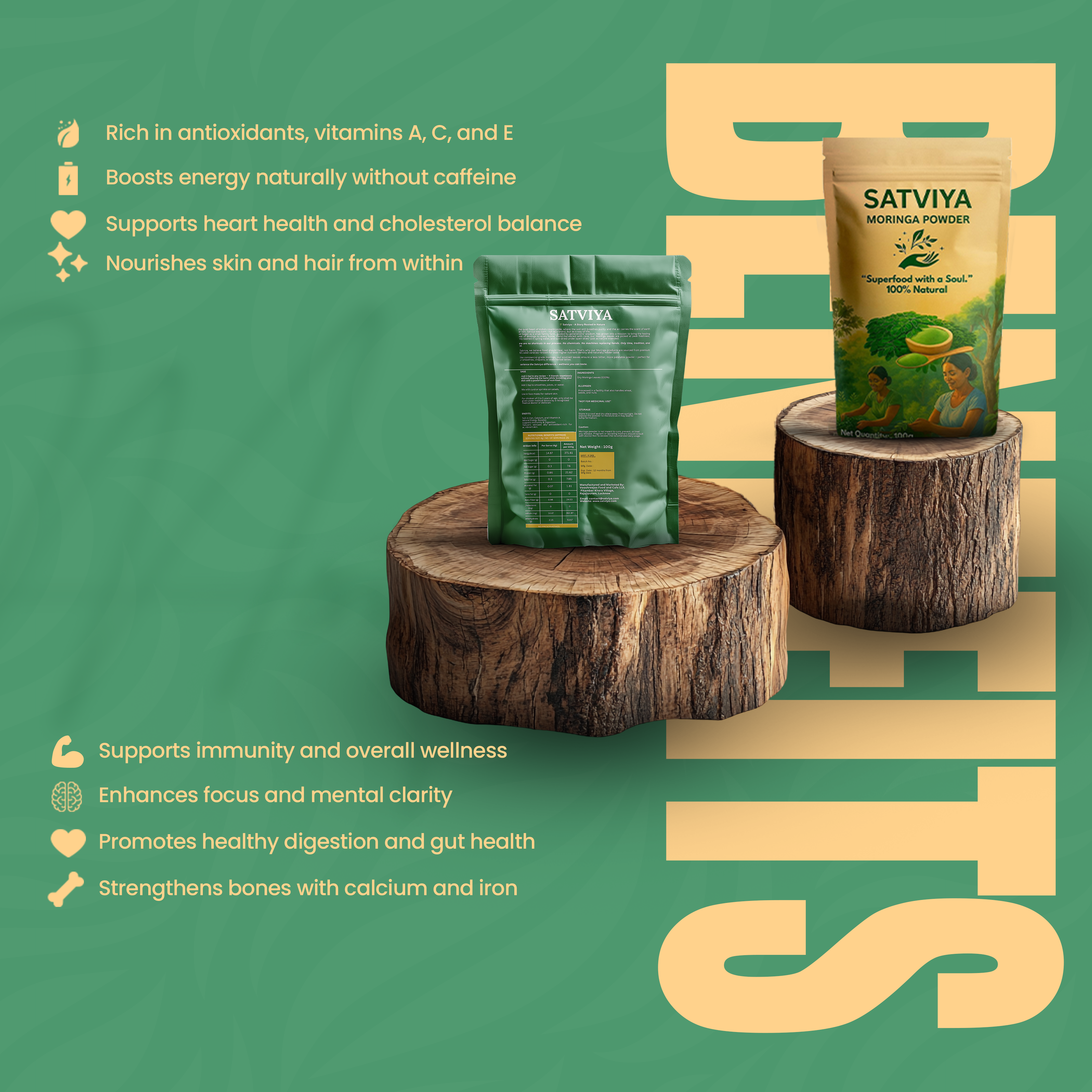 Satviya - Moringa Powder