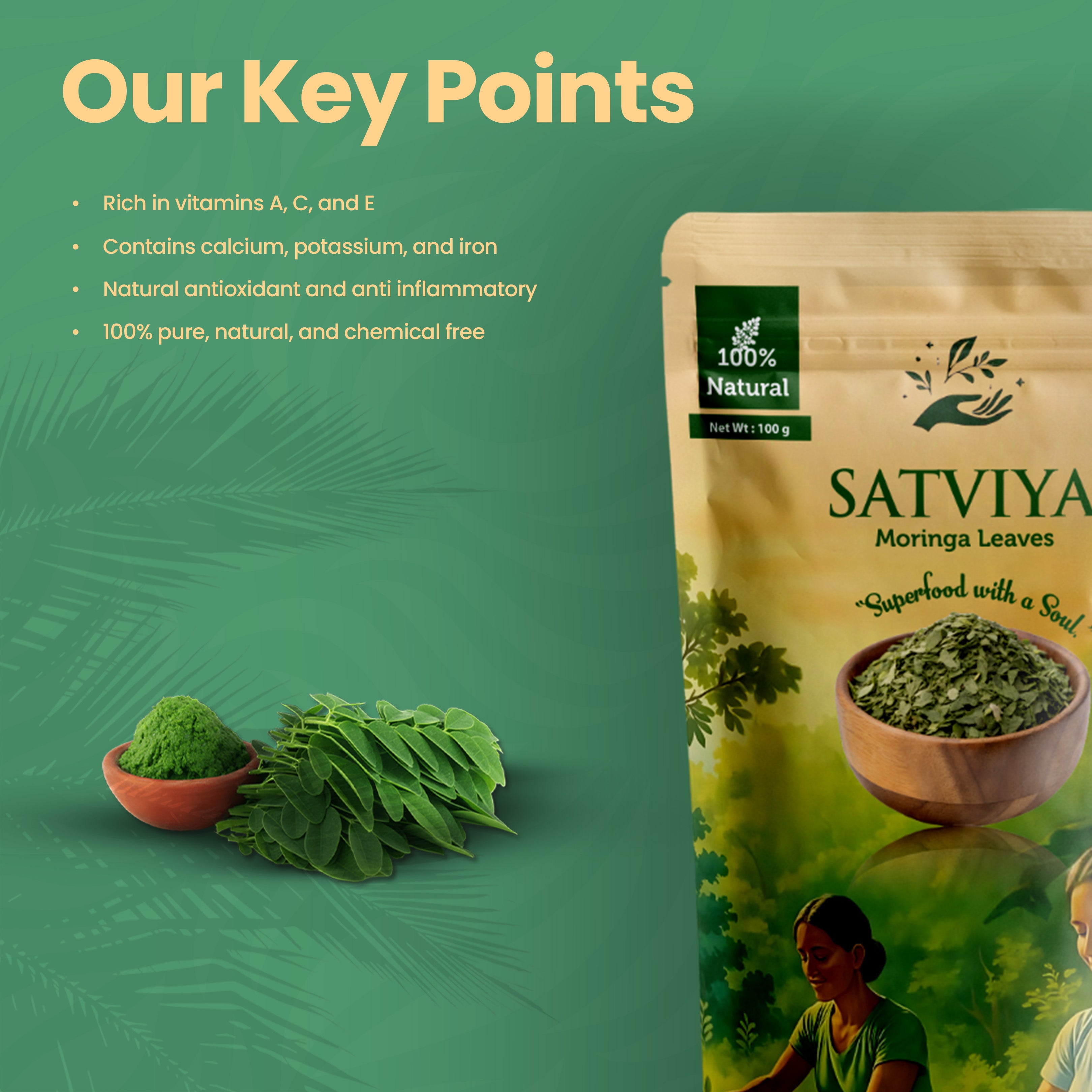 Satviya - Moringa leaf