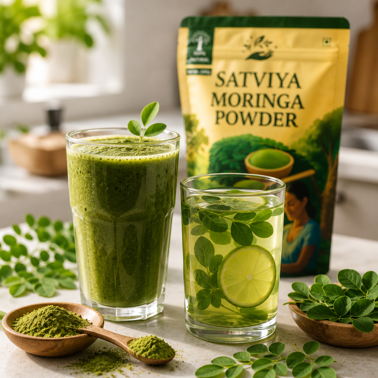 Satviya Moringa Powder Organic India