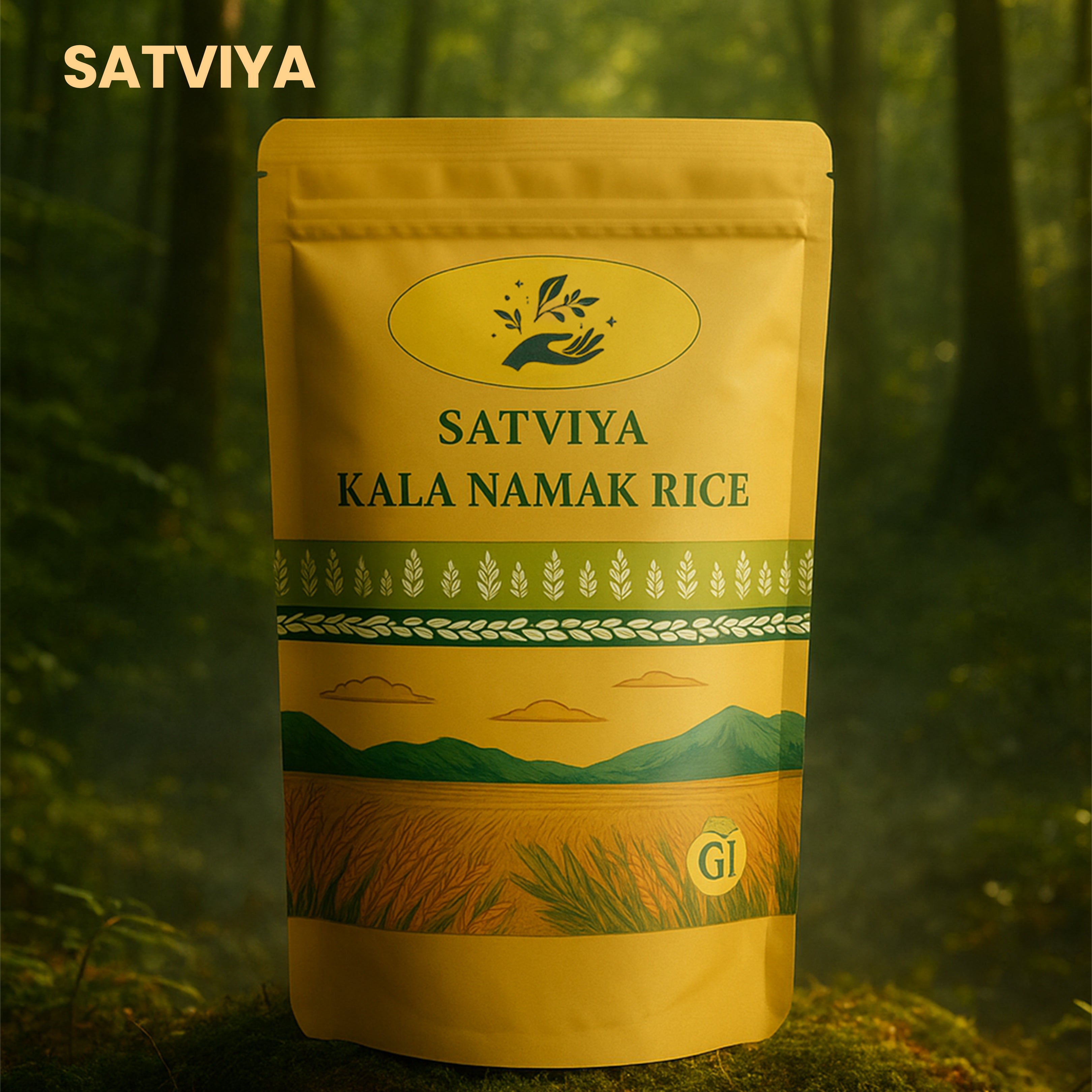 Satviya - Kala Namak rice with low GI
