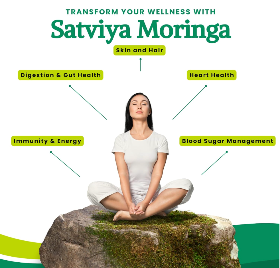 Satviya Organic Moringa Powder 200g