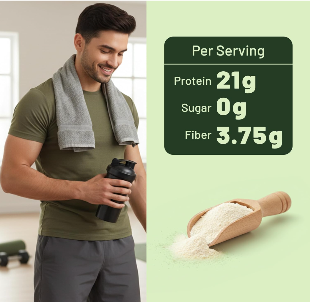 Satviya- MUSCLEFUEL Organic Plant Protein Powder 250g